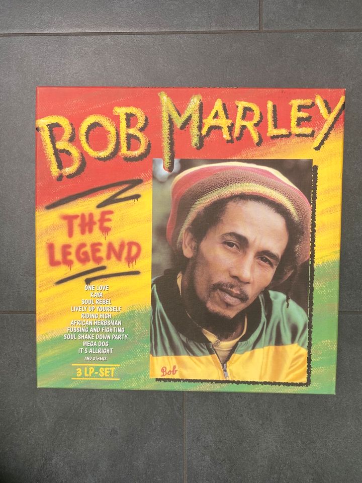 Bob Marley The Legend Vinyl 3 LP-Set in Mainz