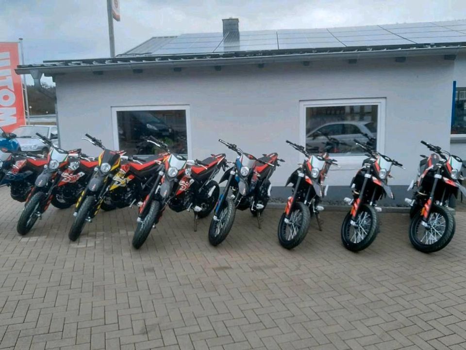 Aprilia 125ccm Bikes SX, RX, RS u Tuono sofort ab Lager verfügbar in Steffenberg