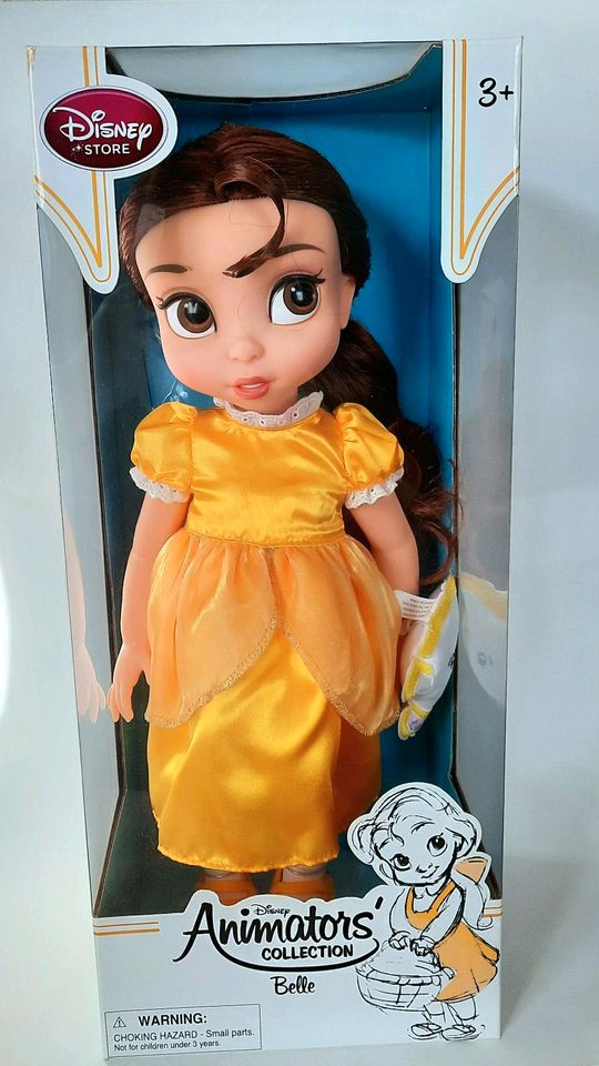 Disney Animators Collection Belle Puppe ovp nib mib nrfb in Großrinderfeld