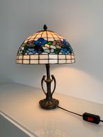 Tischlampe Tiffany-Stil Vogelmotiv am Fuß Köln - Porz Vorschau