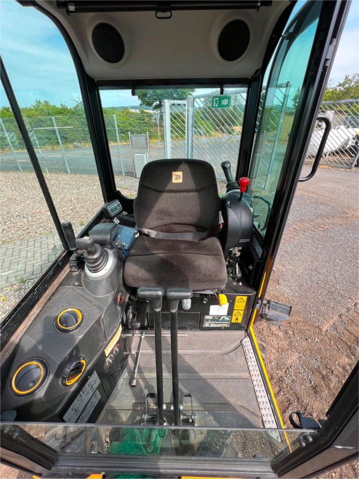 Vermietung, Miete Minibagger Bagger 1,8t JCB 19C-1 in Bad Hersfeld