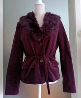 sale • Blazer Cordjacke Samt Jacke Gr. 40 violett neuwertig Baden-Württemberg - Stutensee Vorschau