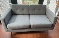 2er Couch Sofa grau Midcentury Loft modern skandinavisch Berlin - Treptow Vorschau