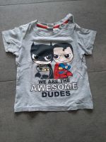Shirt T-Shirt für Kinder Batman Superman von H&M Größe 80 Nordrhein-Westfalen - Krefeld Vorschau