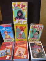 Pippi usw. Astrid Lindgren u. Augsburger Puppenkiste 7 x VHS Niedersachsen - Hann. Münden Vorschau
