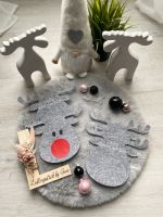 4er- Set Filzuntersetzer Weihnachten Handmade Hessen - Niederaula Vorschau