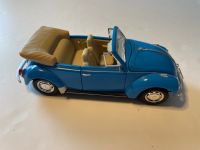 Modellauto Welly VW  Beetle  Cabriolet blau Nordrhein-Westfalen - Meerbusch Vorschau