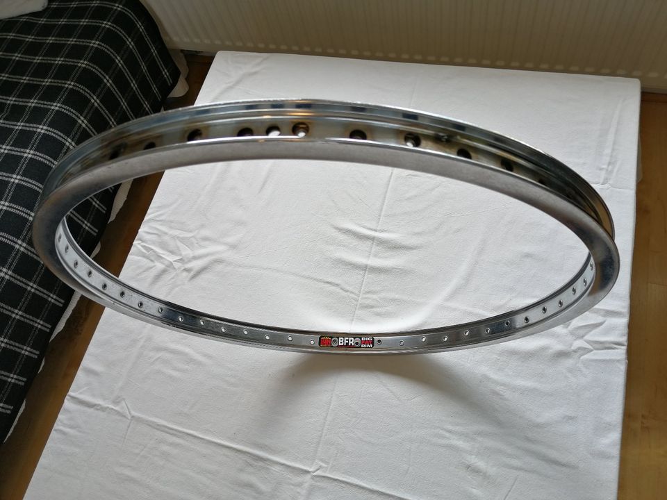 SUN Rims BFR Big Fat Rim Felge Rim 24" 48 Loch chrom NOS neu in Neunkirchen-Seelscheid