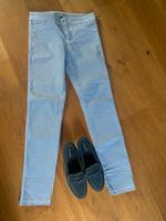 Damen Hose Jeans blau weiß tezenis neu Gr m vichy caro Bayern - Küps Vorschau