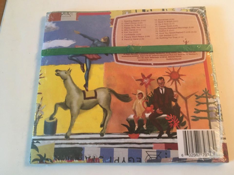 Paul McCartney Egypt Station sealed Limited Edition Concertina CD in Fleckeby