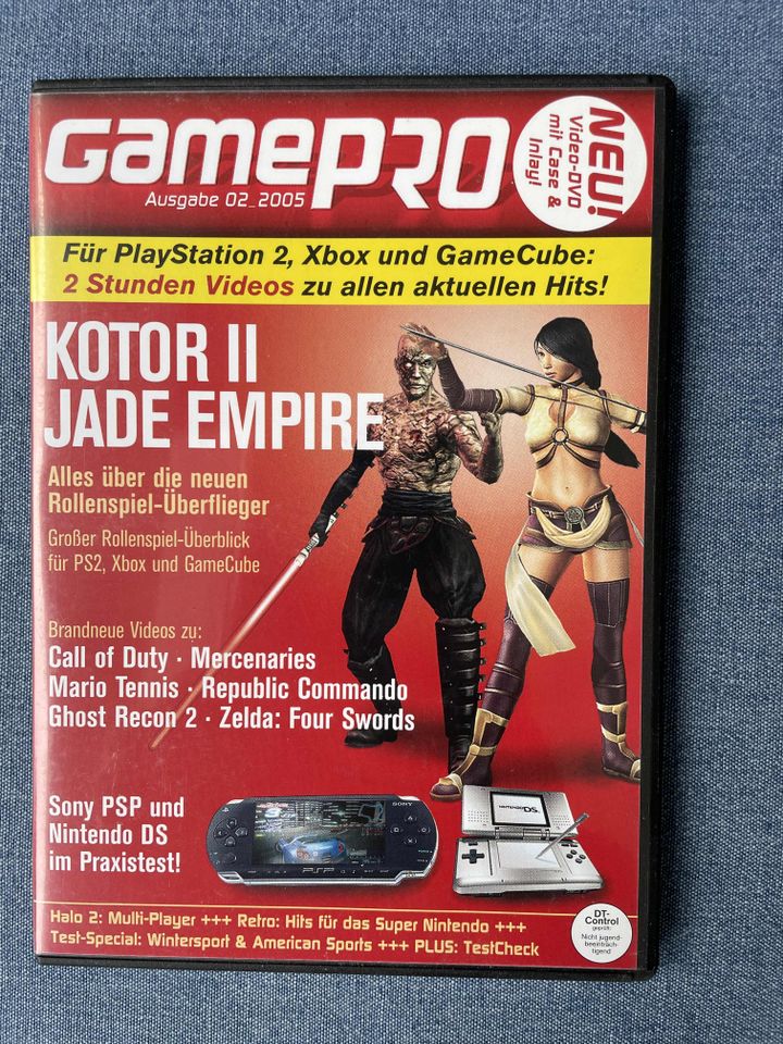 GamePro DVD Video 01 und 02 von 2005, Metal Gear Solid 3 u.a. in Hannover