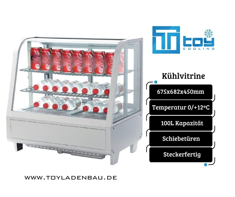 Kühlvitrine, Kuchentheke, Kuchenvitrine, Kühlung, Süßspeisen, Backwaren, Brötchen, Bäckerei, Imbiss, Kiosk, Tankstelle, Späti in Herne