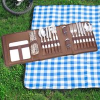 NEU Outdoor Camping Besteck Set für Zelten Picknick Urlaub Reise Nordrhein-Westfalen - Ennepetal Vorschau