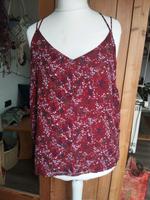 Sexy Sommer Top Hippie Goa Gr. L rot Bayern - Kronach Vorschau