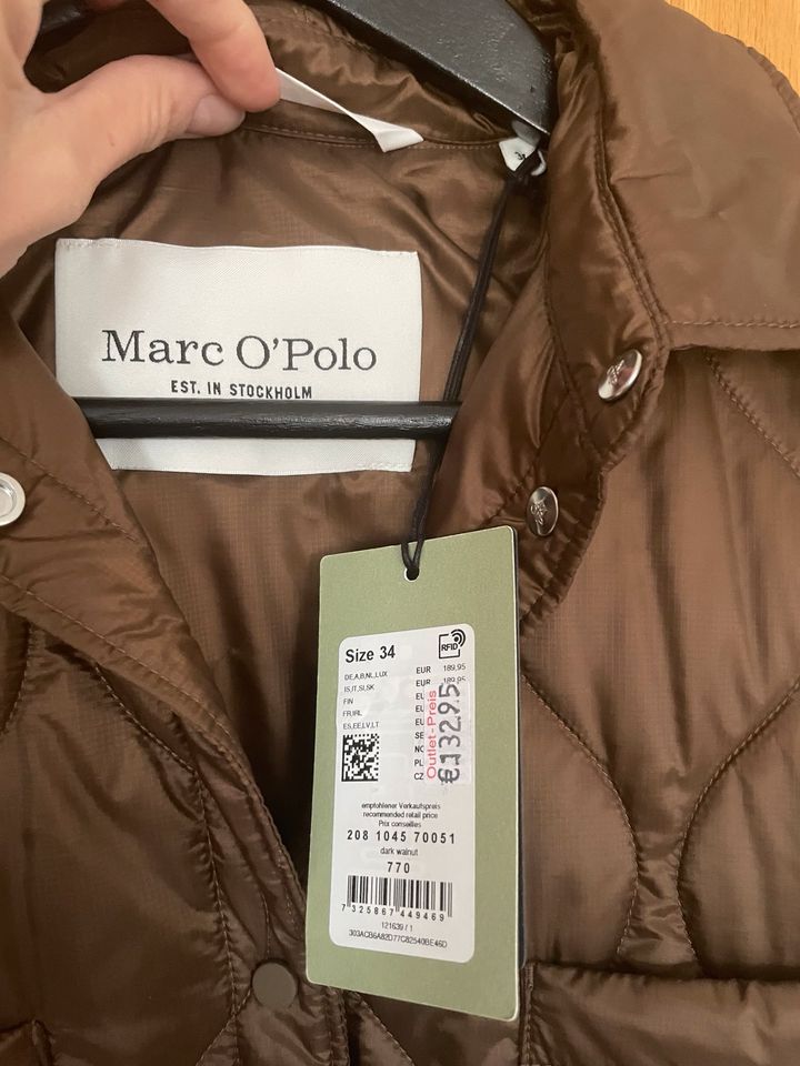 Marc o Polo - Steppjacke - Over Jacket - Gr 34- neu in Bruckmühl