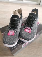 Skechers Damen Sneaker Quick Getaway schwarz/coral Baden-Württemberg - Mannheim Vorschau