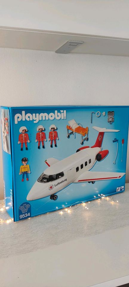 Playmobil 9534 NEU❗Sammlerstück DRK Luftrettungsflugzeug in Kuppenheim