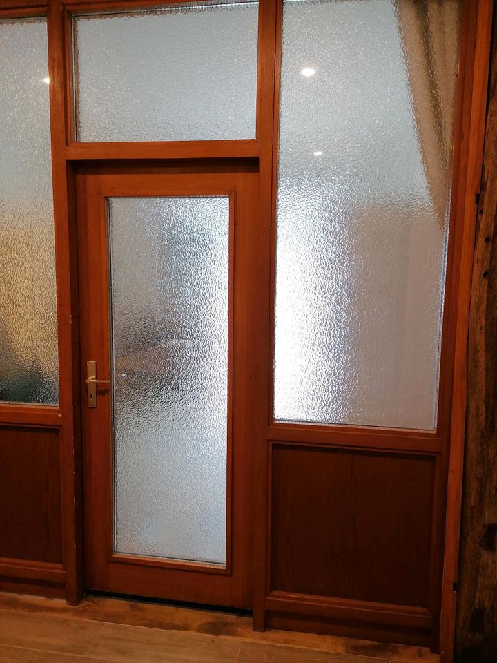 Thermo Glas Trennwand mit Tür  Diele Deele in Stemwede