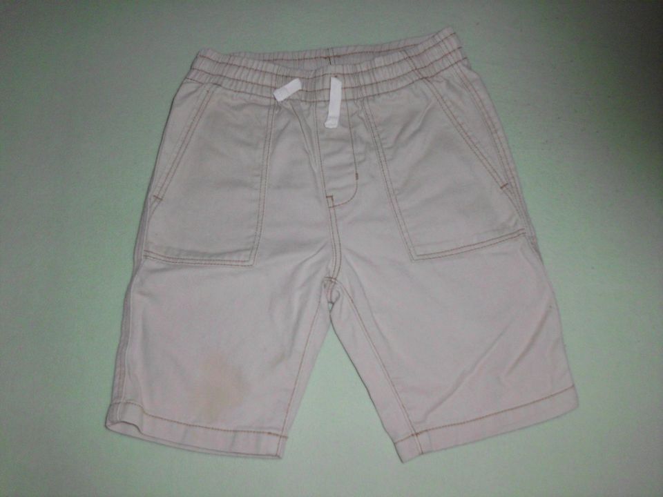 Jeans Shorts beige Größe 122 von H&M in Braunsbedra