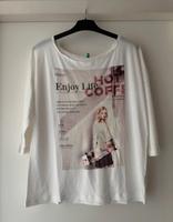 Shirt von Benetton, Größe 40 mit Druck Berlin - Mitte Vorschau