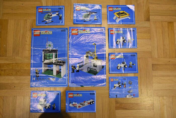 Lego System Polizeistation 6332, 6328, 6324, Transporter Hubschra in Gießen