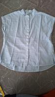 Tom Tailor XS Damen Bluse Sommer weiß blau Bayern - Sonnefeld Vorschau