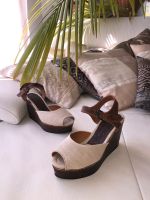 Sehr schöne NAPAPIJRI Sandalen Echtleder/Leinen 38 NP 120€ w.NEU Bayern - Poing Vorschau