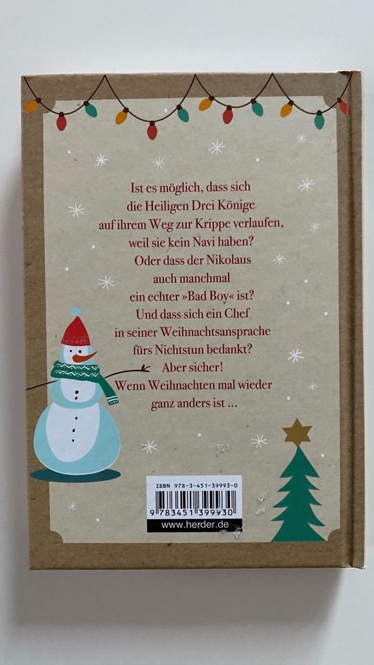 Weihnachten mal anders - kleines Buch in Hessisch Oldendorf