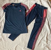 Adidas aeroready Sport Set Leopard pink Gr 164 Westerwaldkreis - Großholbach Vorschau