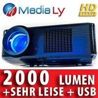 MediaLy LED Beamer FNX2000 HDMI Video Heimkino Projektor USB Neu* Leipzig - Sellerhausen-Stünz Vorschau