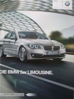 BMW 520i-M550d Katalog F10 9/2015 broschüre Nordrhein-Westfalen - Minden Vorschau