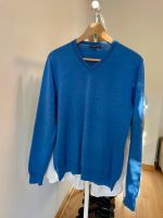 René Lezard Pullover Grösse M / 50 blau Merino extrafine Berlin - Grunewald Vorschau