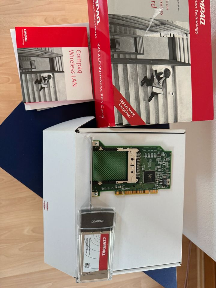 Biete Compaq Wireless pci card WLI210 in Dietramszell