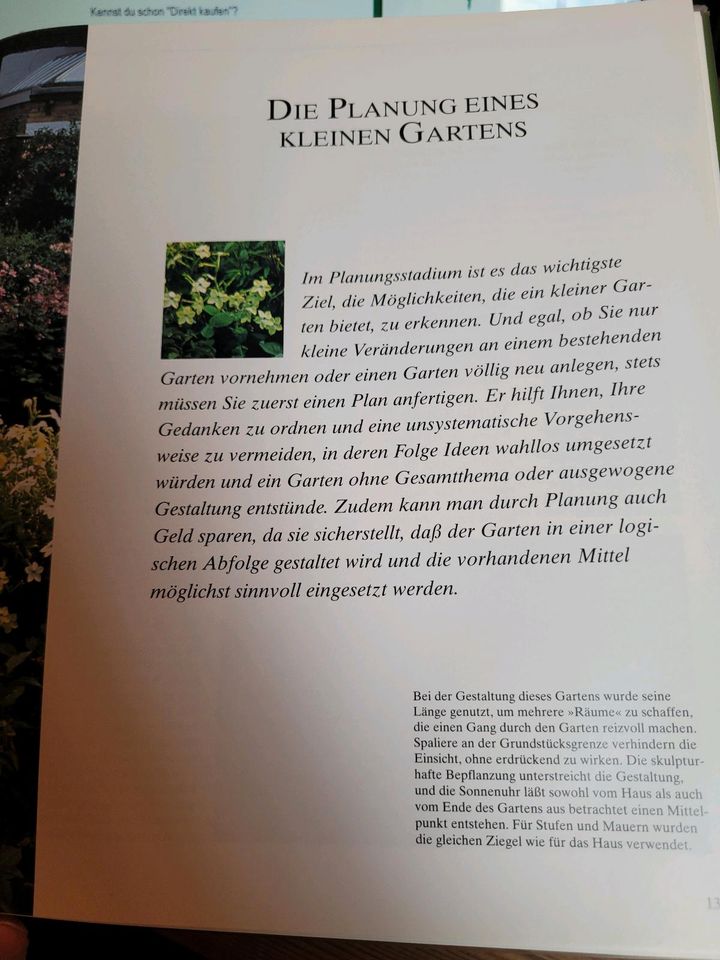 Kleine Gärten - Der Ratgeber der Royal Horticultural Society in Gemünden a. Main