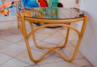 Bambus Rattan Glas Couch Tisch Coffee Table Vintage Hannover - Mitte Vorschau