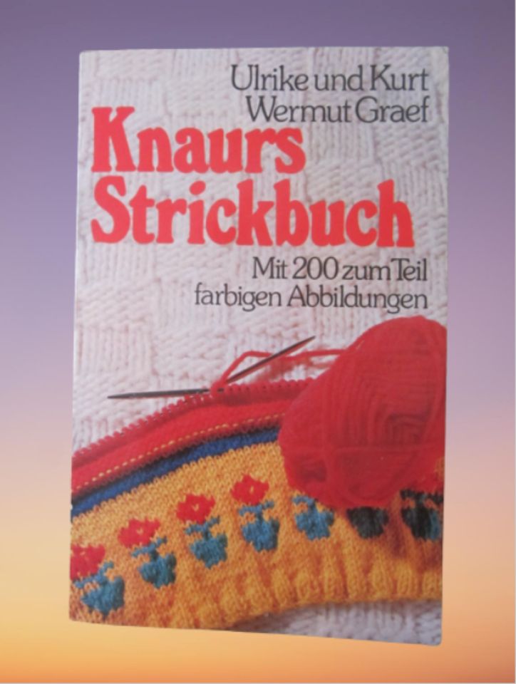 Buch Knaurs Strickbuch. Versand: Großbrief 1,60€ in Hamburg