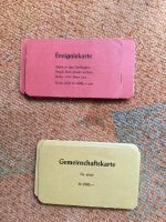 Monopoly Retro Ereigniskarte Gemeinschaftskarten Zubehör Niedersachsen - Duderstadt Vorschau