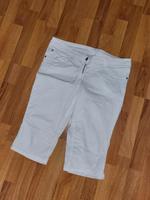 Stretch Jeans Hose Capri Weiß Größe 44 Berlin - Spandau Vorschau