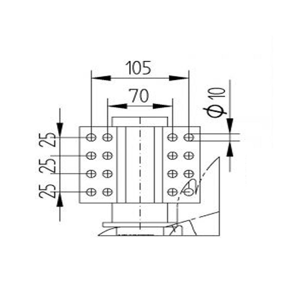 Schwerlast automatik Stützrad - Stützlast: 250kg - Rad 200x60 in Dortmund