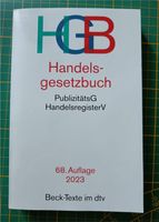 Handelsgesetzbuch (HGB) 68. Auflage NEU! Baden-Württemberg - Konstanz Vorschau