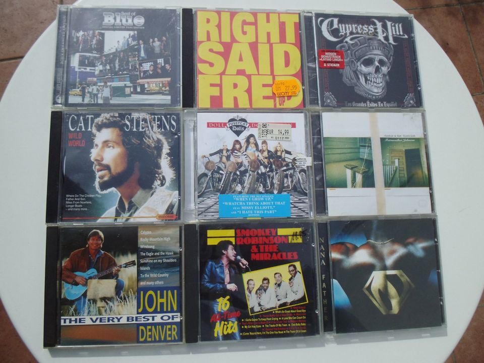 (9) 108 Pop CD's # Tears for Fears, Bee Gees, Boney M, T'Pau in Ludwigshafen