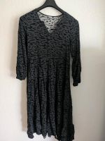 Lascana Maxikleid schwarz grau Gr. 40 Leopardenmuster Nordrhein-Westfalen - Rödinghausen Vorschau