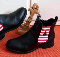 Inselhauptstadt ⚓ Chelsea Boots 41 Neuwertig Stiefelette schwarz Niedersachsen - Elsfleth Vorschau