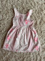 Kleid rosa Rosen mit Schleife hinten Gr. 92 Sachsen - Markranstädt Vorschau