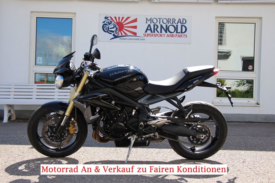 Triumph Street Triple ABS + Bike Ankauf + Finanzierung in Dachau