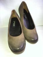 Paul Green 5 Plateaupumps Nubukleder graugrün Khaki neu Nordrhein-Westfalen - Viersen Vorschau