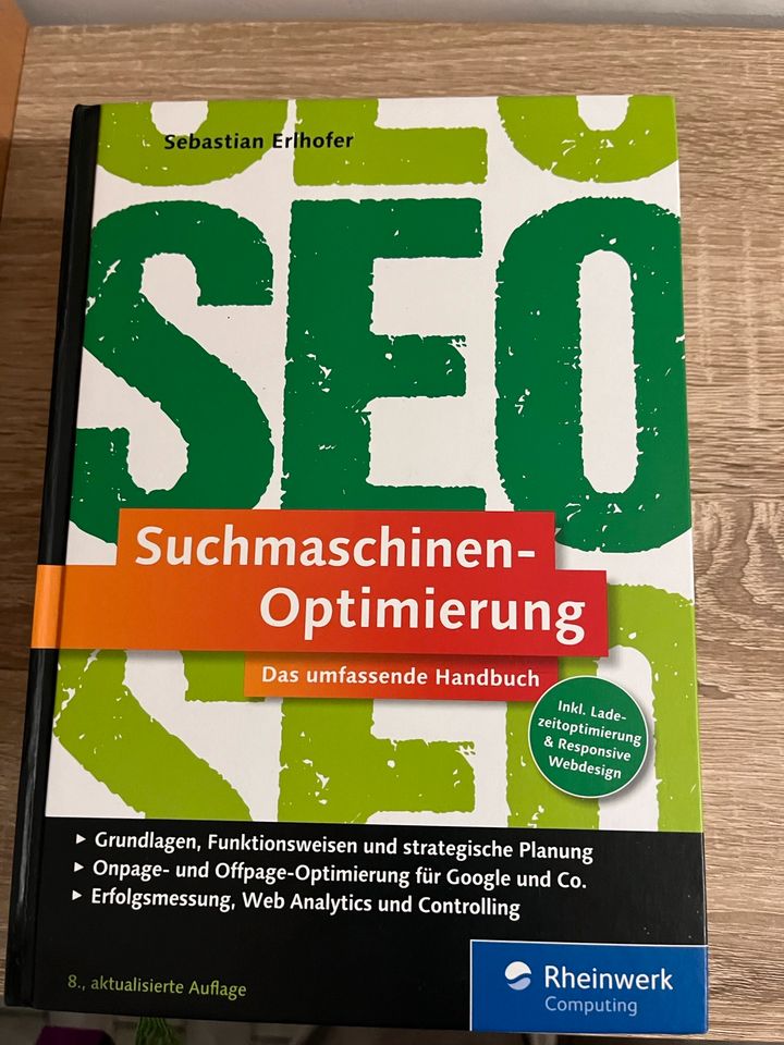 Buch SEO Suchmaschine Optimirung in Dresden