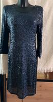 Oui Kleid mit Paillettengröße 42, dunkelblau und schwarz München - Sendling-Westpark Vorschau