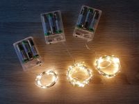 NEU LED Lampen Kabel 3x 3m warmweiß Schnur Band Licht Fest Brandenburg - Senftenberg Vorschau