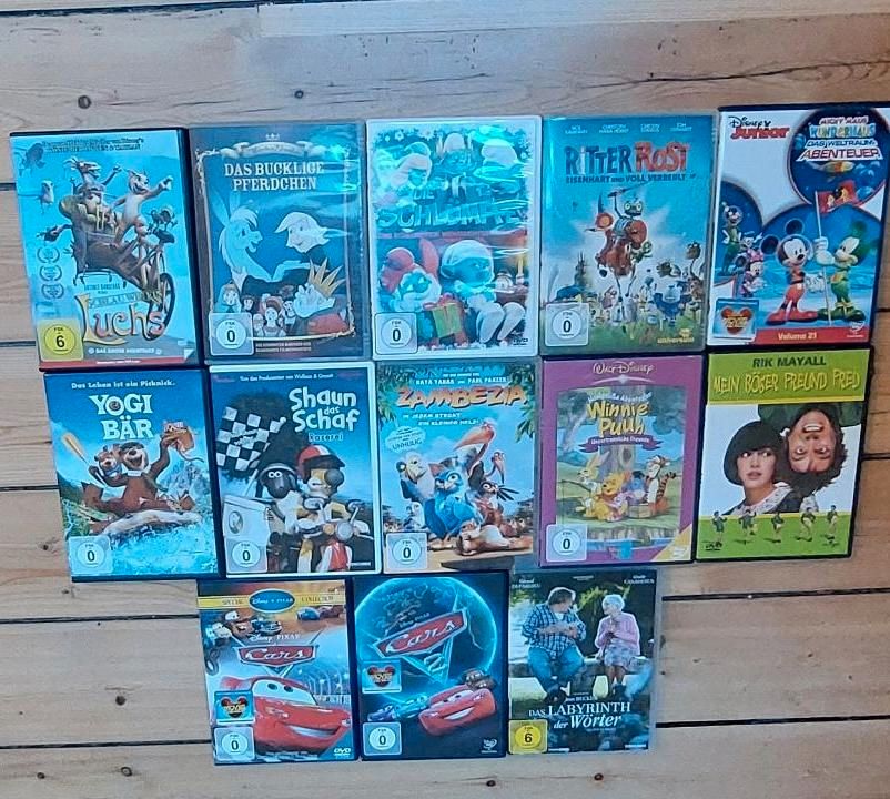 12 Kinder DVDs + 1 |Kinderfilme | Märchen in Rosdorf